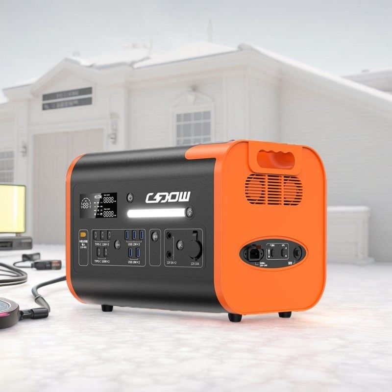 AT22 2048wh Wireless Camping Solar Power Station for Portable Energy Storage System
