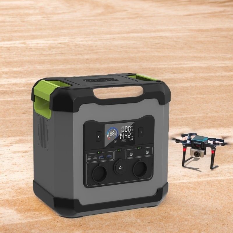 Portable Power Station 1680wh 2000W Lithium Battery Solar Generator for Japan Buyers