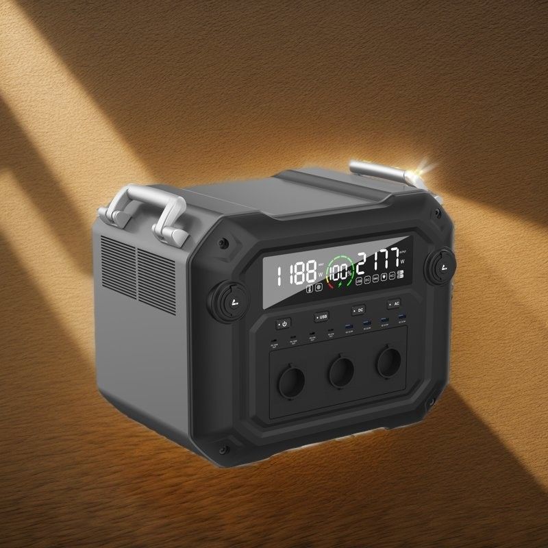 Portable 2500W Solar Generator Your Versatile Power Supply for Travel and Emergencies