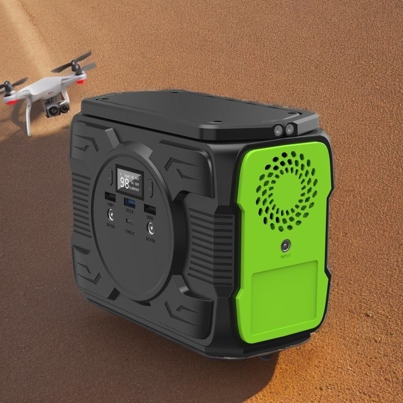 110V/220V 200W 300W 500W 600W 1200W Mini Li Ion Pure Sine Wave Light Weight Electric Mobile Power Supply