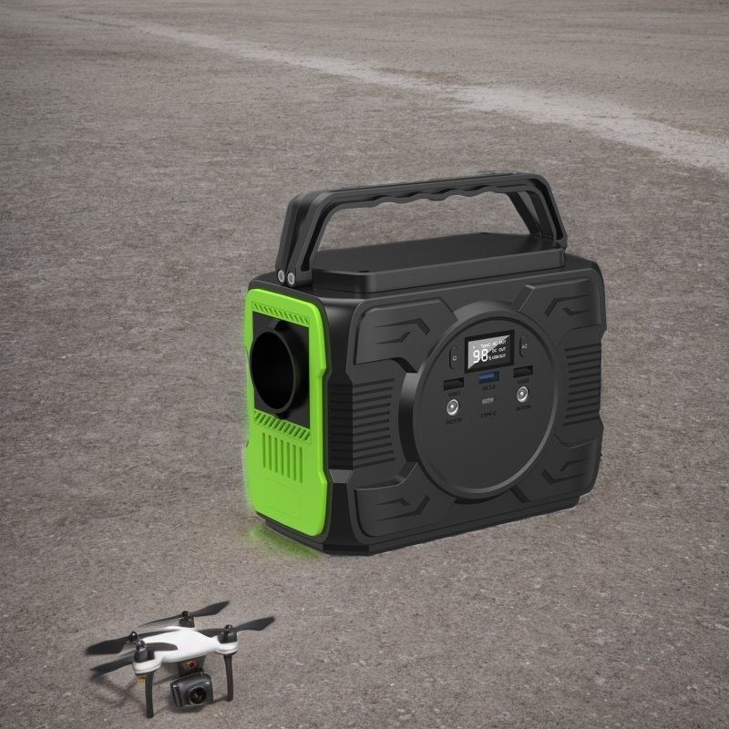 200W Portable Mobile Power Station for Fast Charging in Office Camping and Emergencies