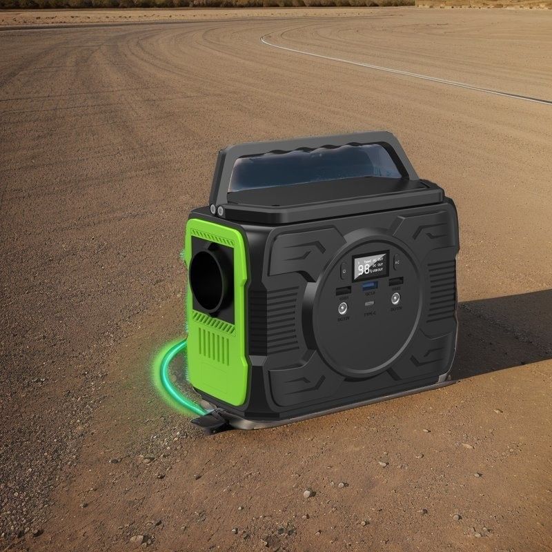200W Portable Power Station Outdoor Solar Energy Storage with Modified Wave AC Output