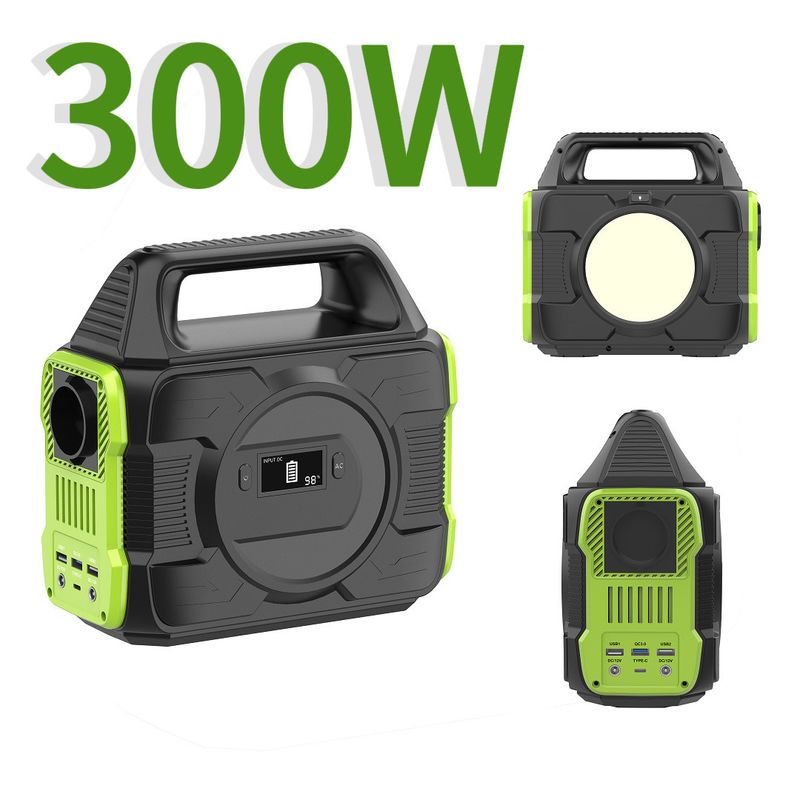 Outdoor Essential 300W 600W Solar Charging Power Bank with MPPT and Lithium Battery