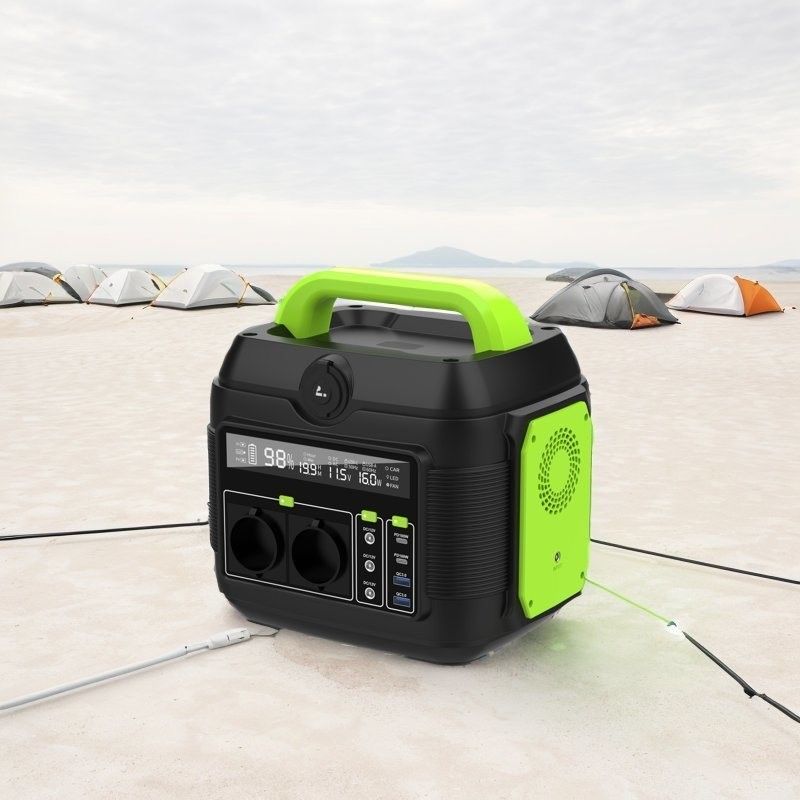 Portable Energy Storage Power Station for Outdoor Camping 600W AC Output Customization