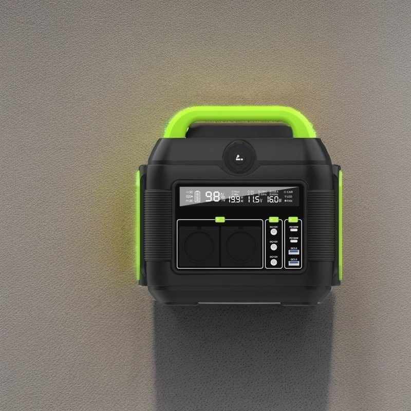 Multi-Functional Solar Panel AC Quick Charging 3.0 Emergency Power Supply 110 V 220 V Portable Solar Power Station S6 MPPT