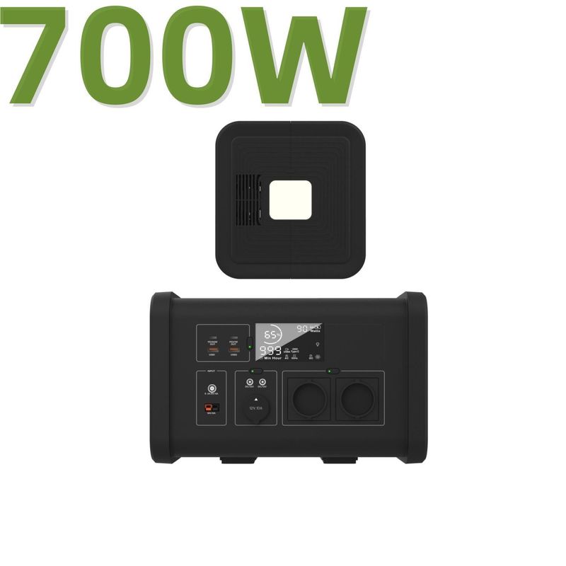 537.6wh LiFePO4 Battery Portable Power Station Your Go-To Tool for Camping and Beyond