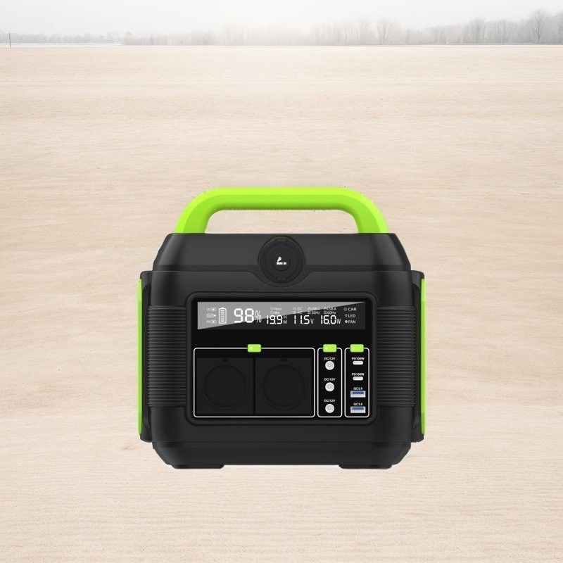 258*212*249mm EU AC Socket 600W/576wh Mobile Power Mini Portable Lithium Battery Generator