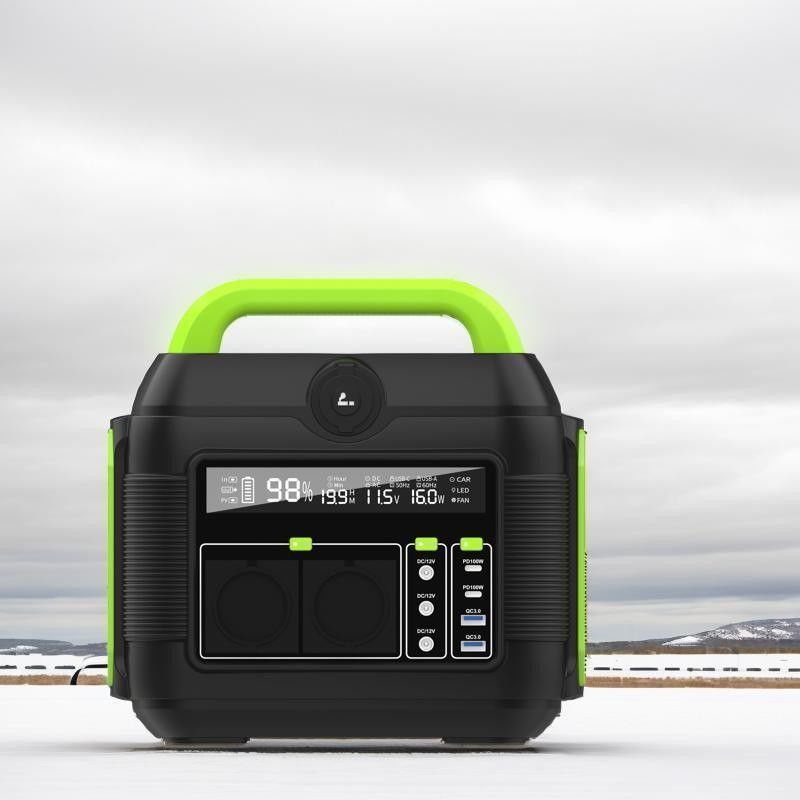 Multi-Function Output 600W Outdoor Camping RV Energy Storage Power Station Recyclable