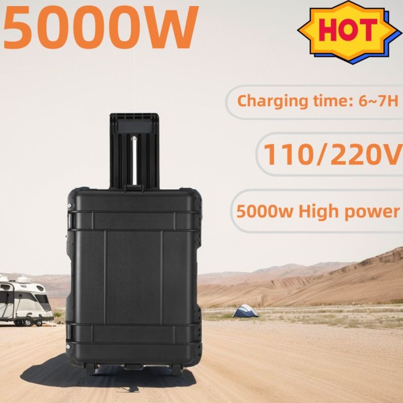 4800wh Nominal Capacity Solar Generator for Renewable Energy Portable Energy Storage