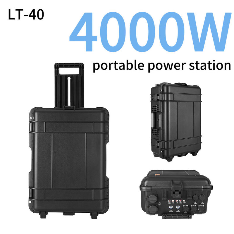4000W Safer Outdoor Home Solar Energy System with AC 110V 220V Lithium UPS and Backup
