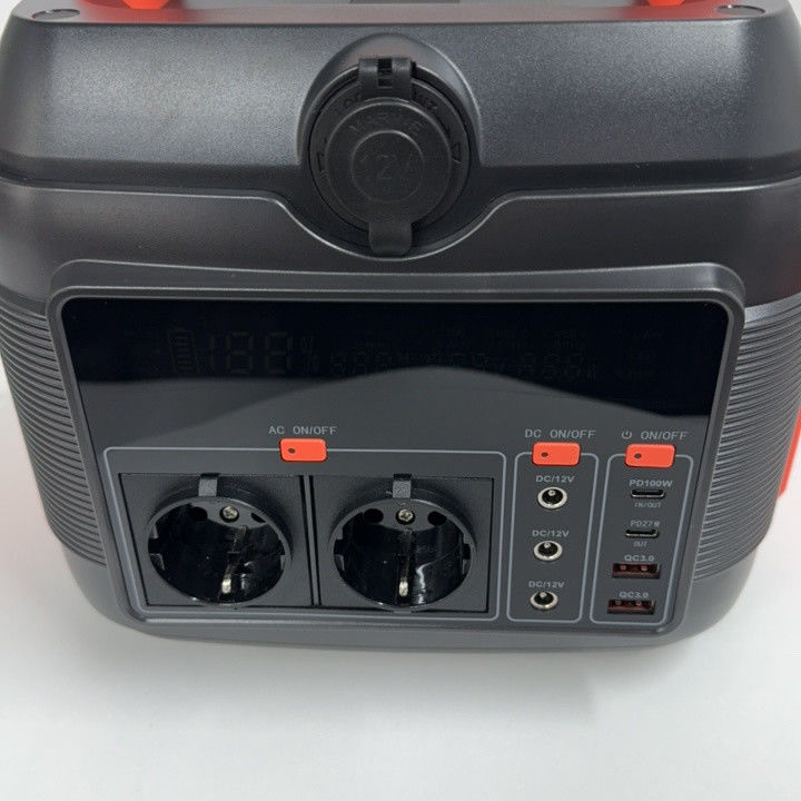 576wh Nominal Capacity Portable Solar Generator for Mobile Charging and Power Outages