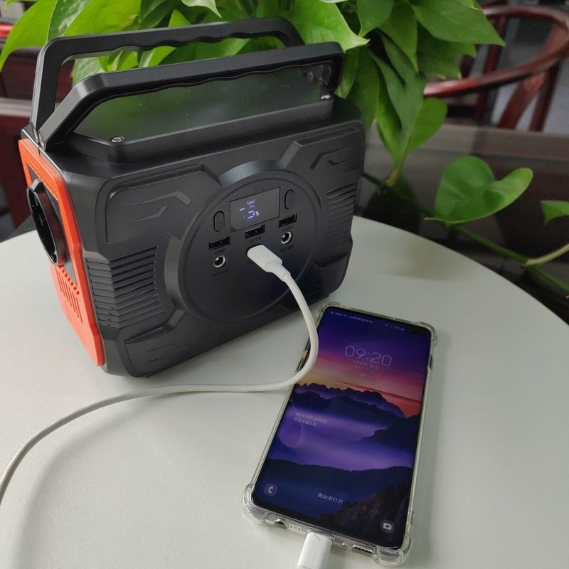 1.6kg Lightweight and Portable Solar Power Generator 200W Power Bank for Customization