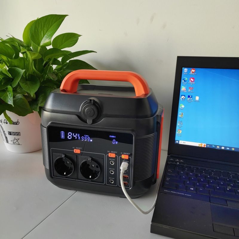 600W/576wh Direct Multi-Functional Portable Power Station with Type-C2 Pd27W Output