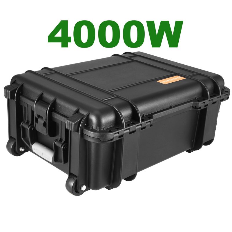 Outdoor Camping Solar Power Bank 500W 4000W 2000W 3000W with Lithium Battery Charger 110V/220V