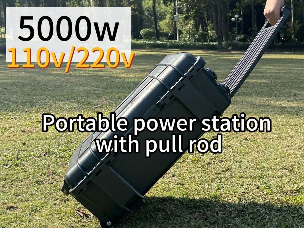 3000W 4000W 5000W Portable Solar Generator Power Bank for All Sockets 6-7h Charging Time
