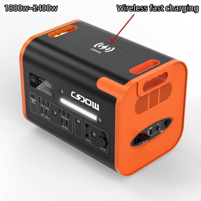 LiFePO4 220V 2048wh Pure Sine Wave Portable Mobile Power Station for Outdoor Camping