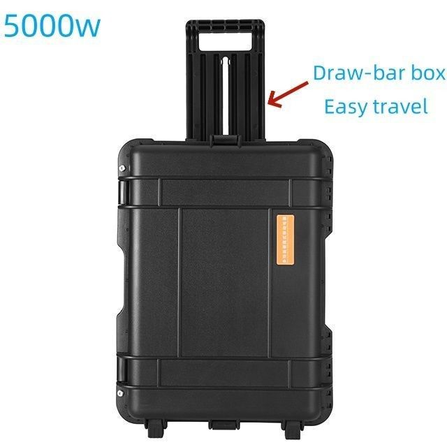 Portable Hand Rod Mobile Power Supply 3000W 4000W 5000W Pure Sine Wave Output Waveform