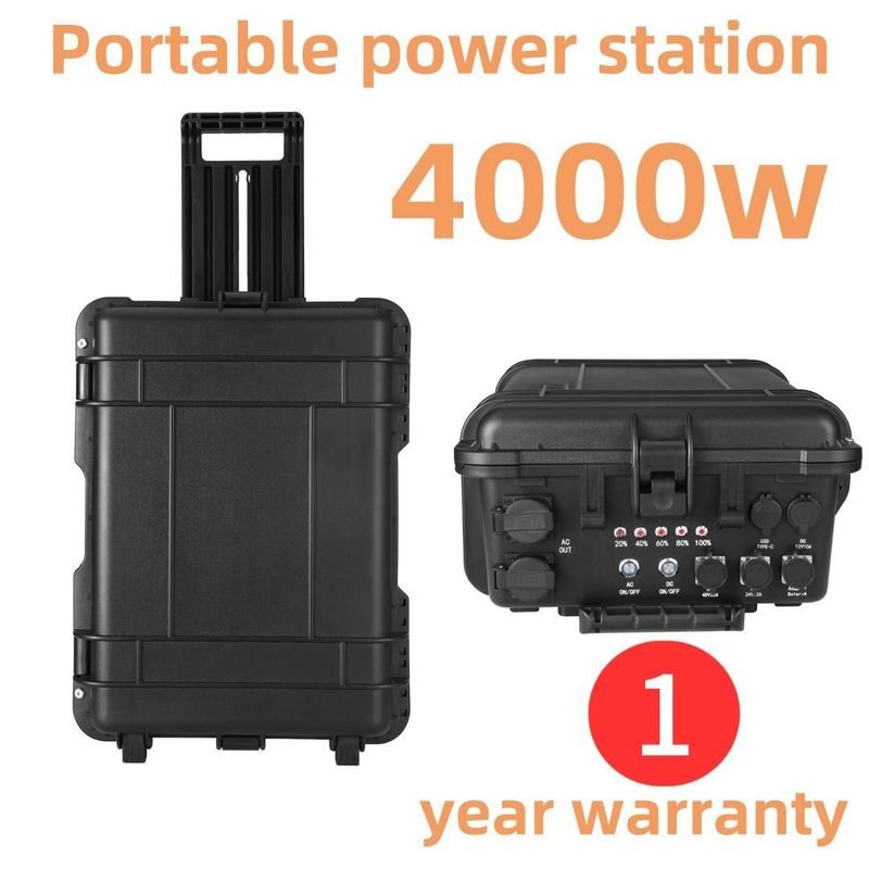 8000W Peak Power Multi-Functional Emergency Power Station for Outdoor Power Solutions