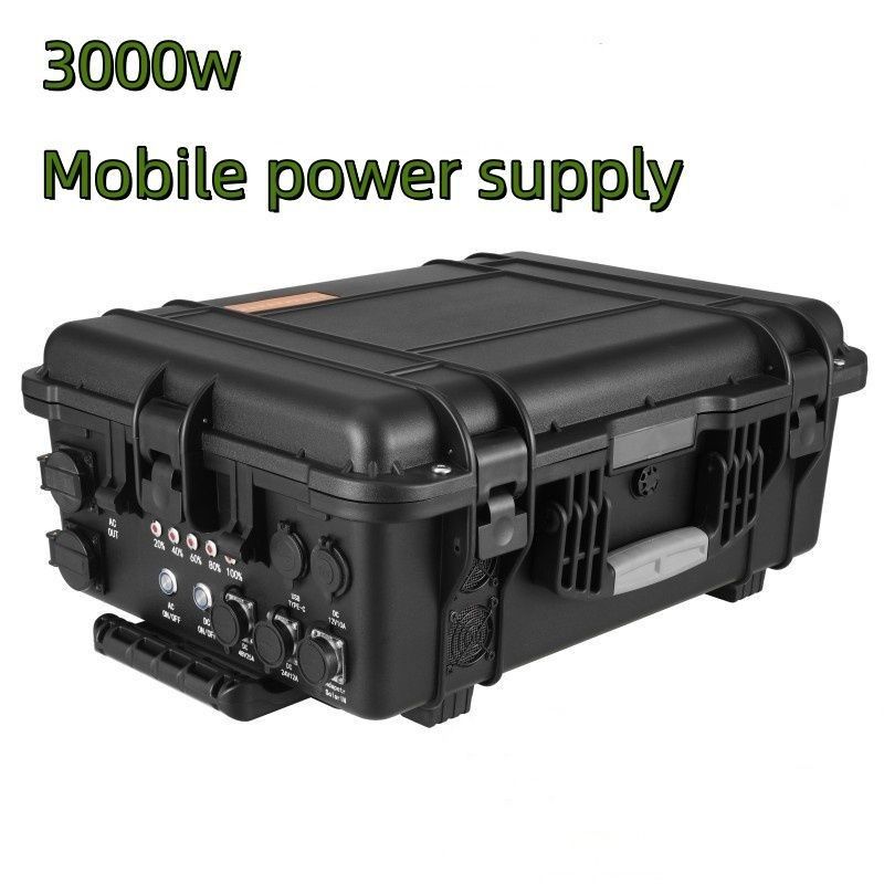 USB/Type-C 18W Max LiFePO4 110V/220V 3000W/4000W/5000W Household Portable Power Station