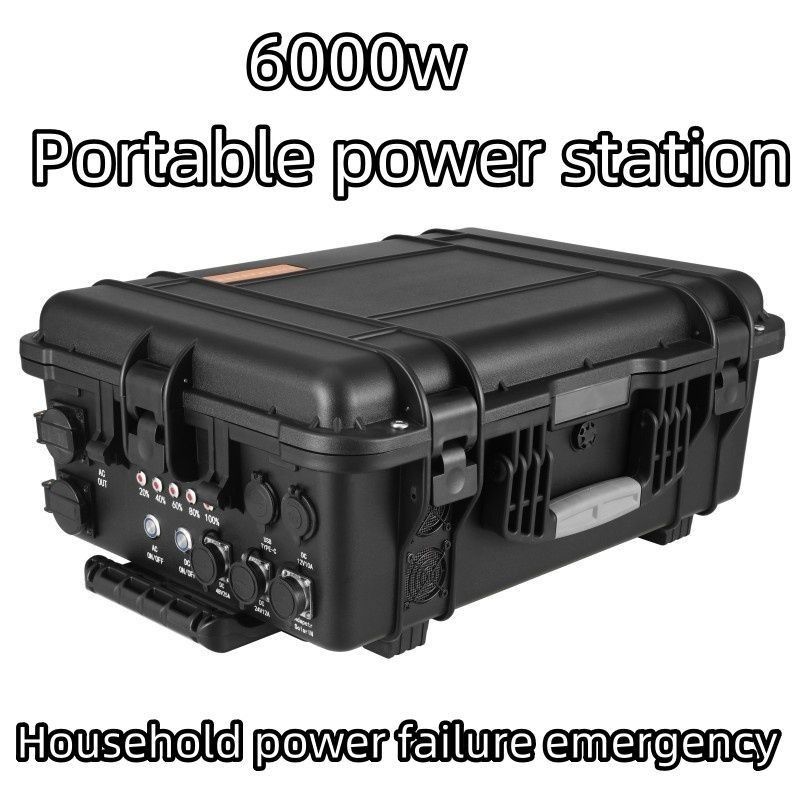 High Power Output ST-60 Lithium Battery Mobile Power Station for Outdoor and Emergency