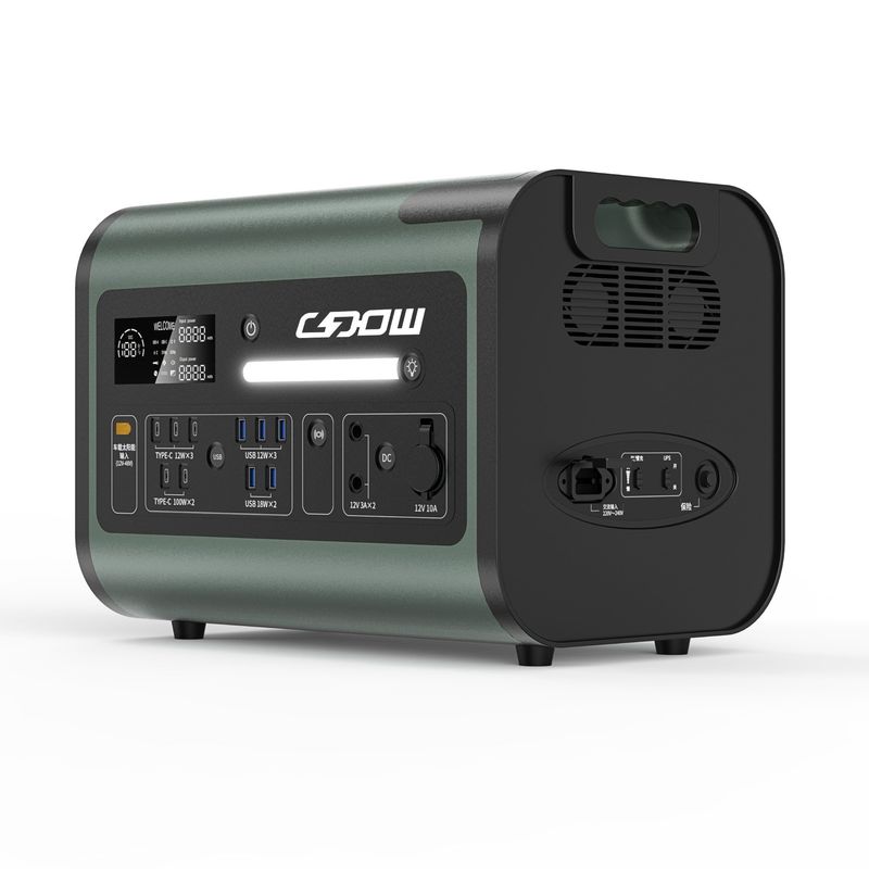 50±0.5Hz USB 12W*3/18W*2 Solar Charging Generator Portable Mobile Power LiFePO4 Battery