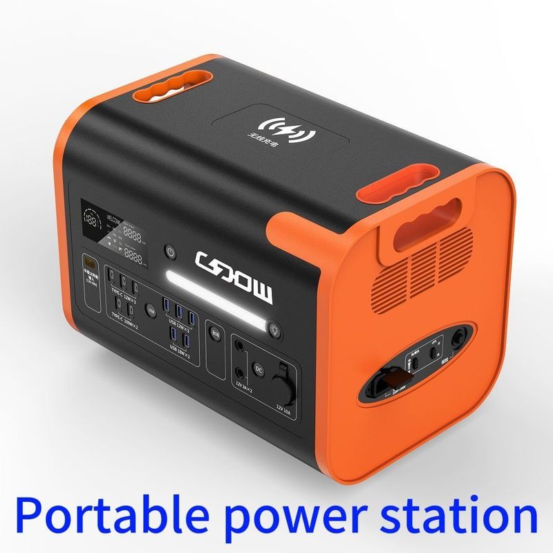 ABS PC Aluminum Alloy Shell Material Solar Power Station for Mobile Phone Laptops AT22