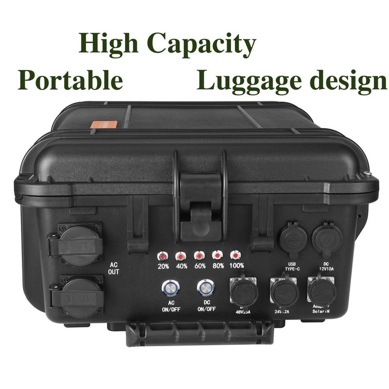 LiFePO4 Portable Power Station 3000wac/DC Inverter Type for Outdoor Charging Needs