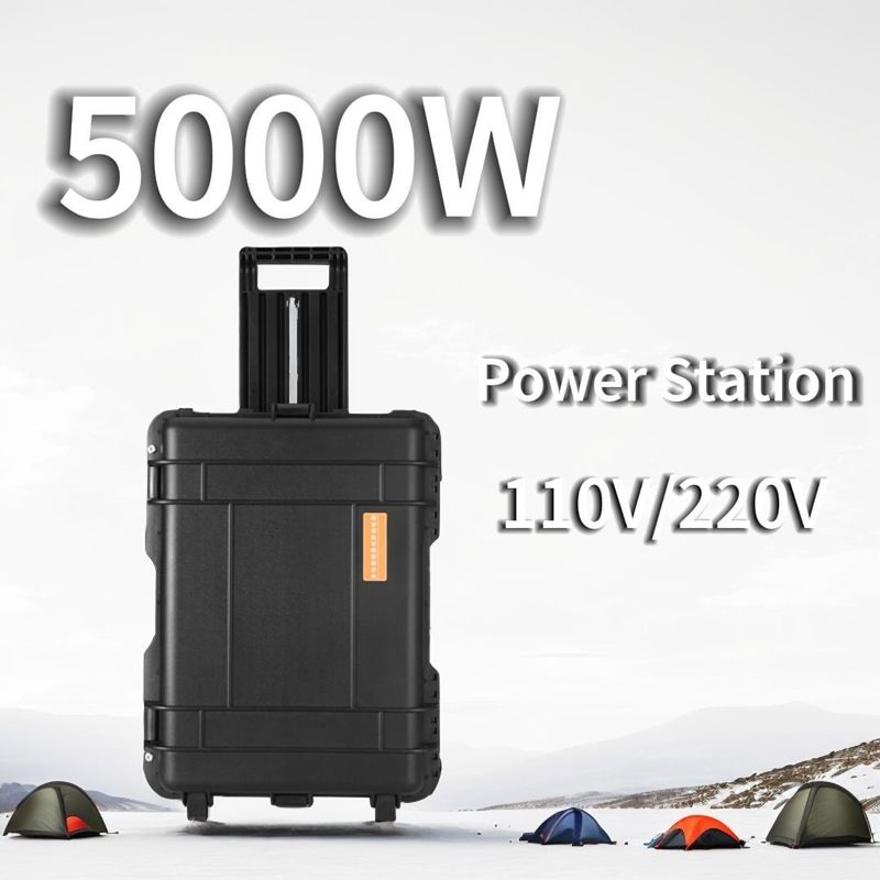 Package Gross Weight 54.000kg 5000W Pure Sine Wave Generator for Home and Camping