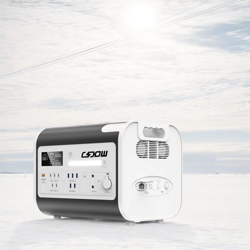 High Power Portable Power Station with LiFePO4 Battery and Dual Fast Charging 2200W