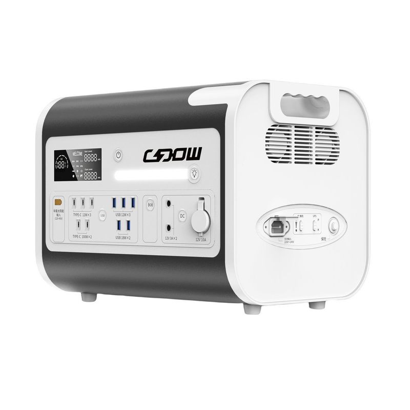 AT22 800W Solar Charging Mobile Power Station for Fast Charging and Silent Operation
