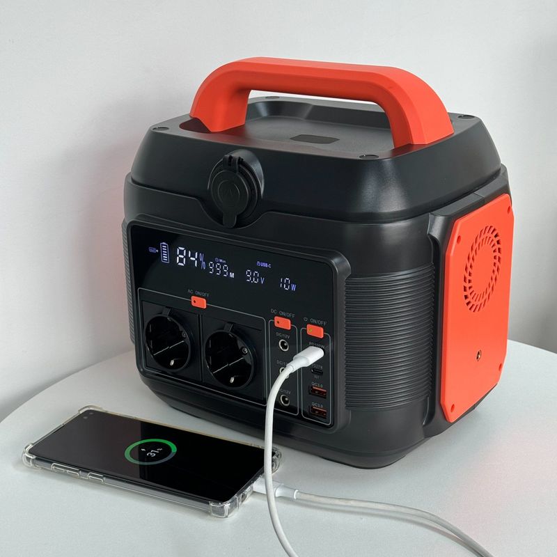 150W/200W/600W Portable Power Station for Outdoor and Household Emergency Energy Supply