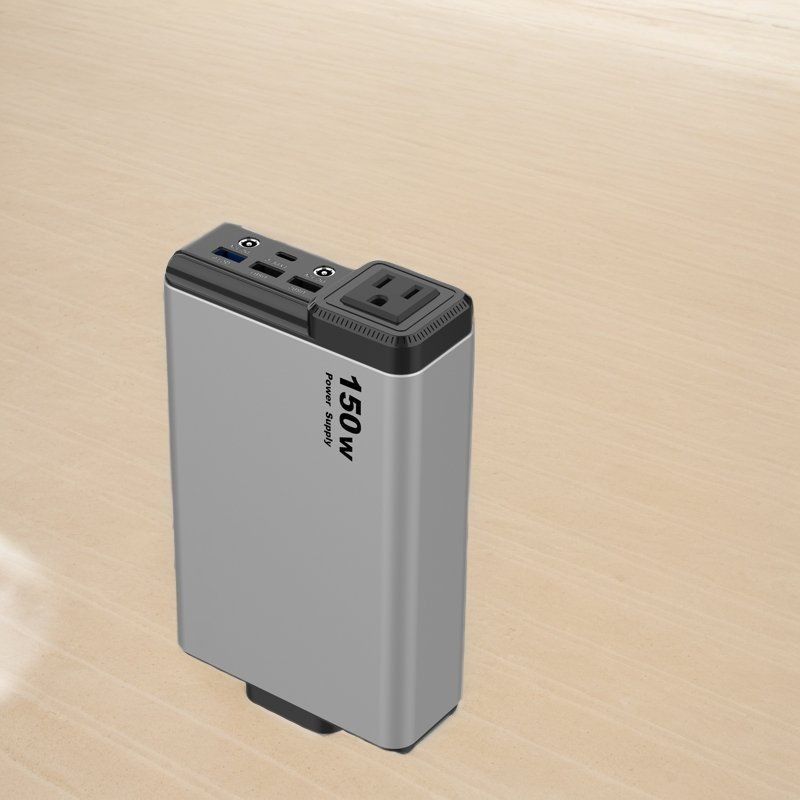 Recyclable 150W Solar Power Bank Station Ideal for Outdoor Camping and Home Emergency