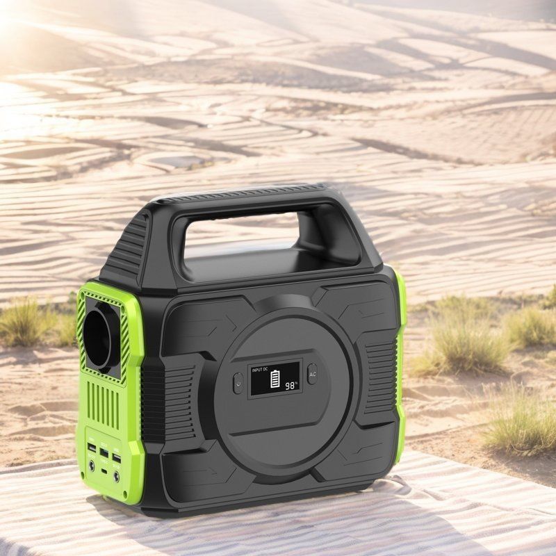 MPPT 300W Mini Portable Lithium Battery Power Station for Home Power Backup System