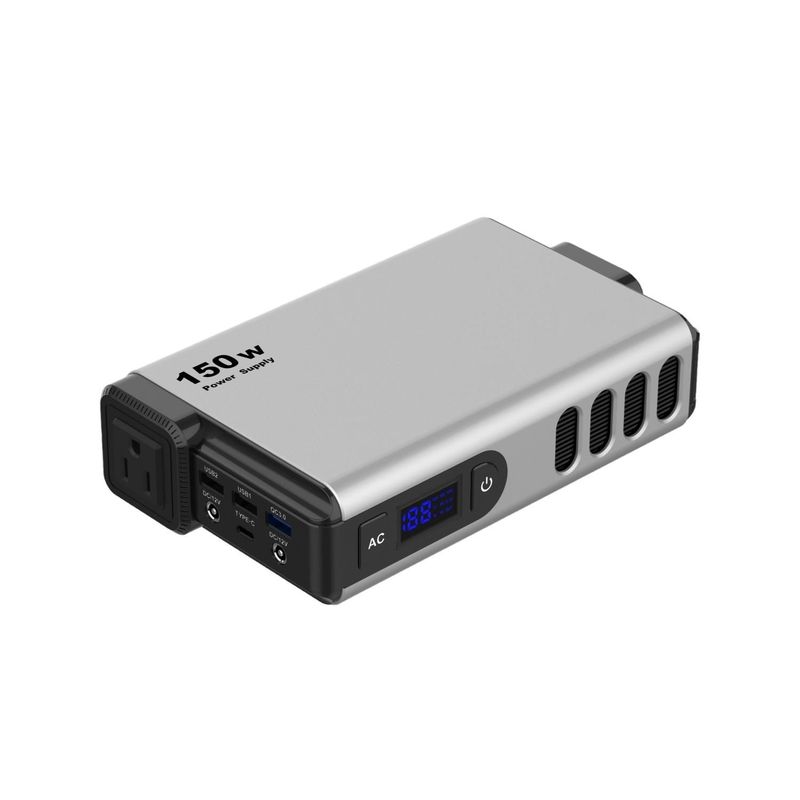 S150X-100 Portable Power Station 150W for Home Outdoors Emergency Backup 110V 220V AC Output