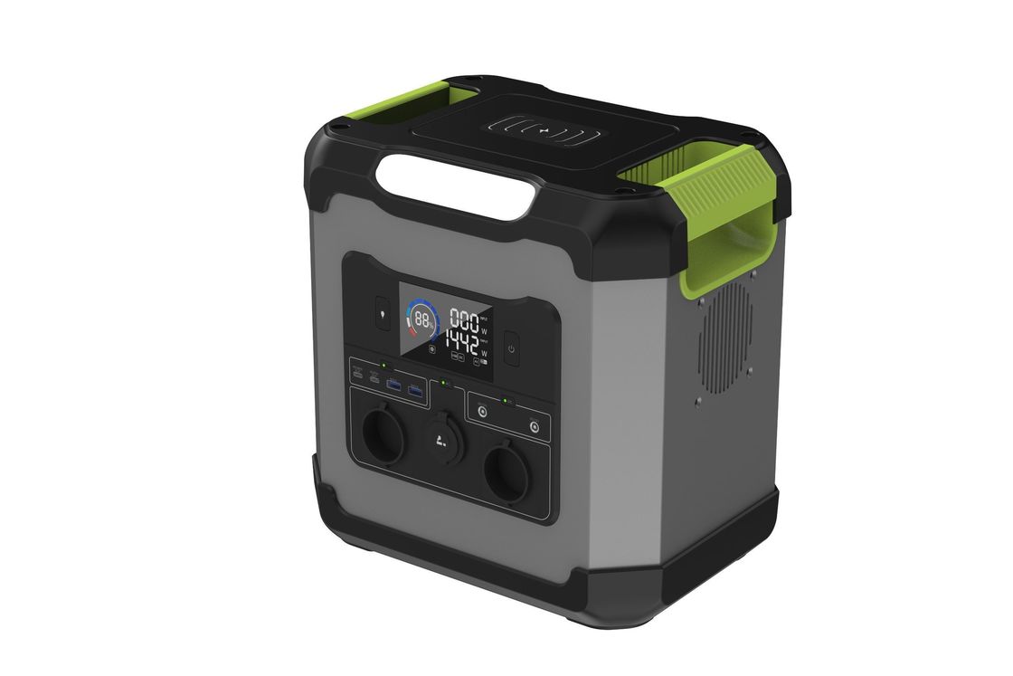 2000W Quick Charging MPPT LiFePO4 Battery Inverter All-in-One off Grid Solar System with British AC Output Socket