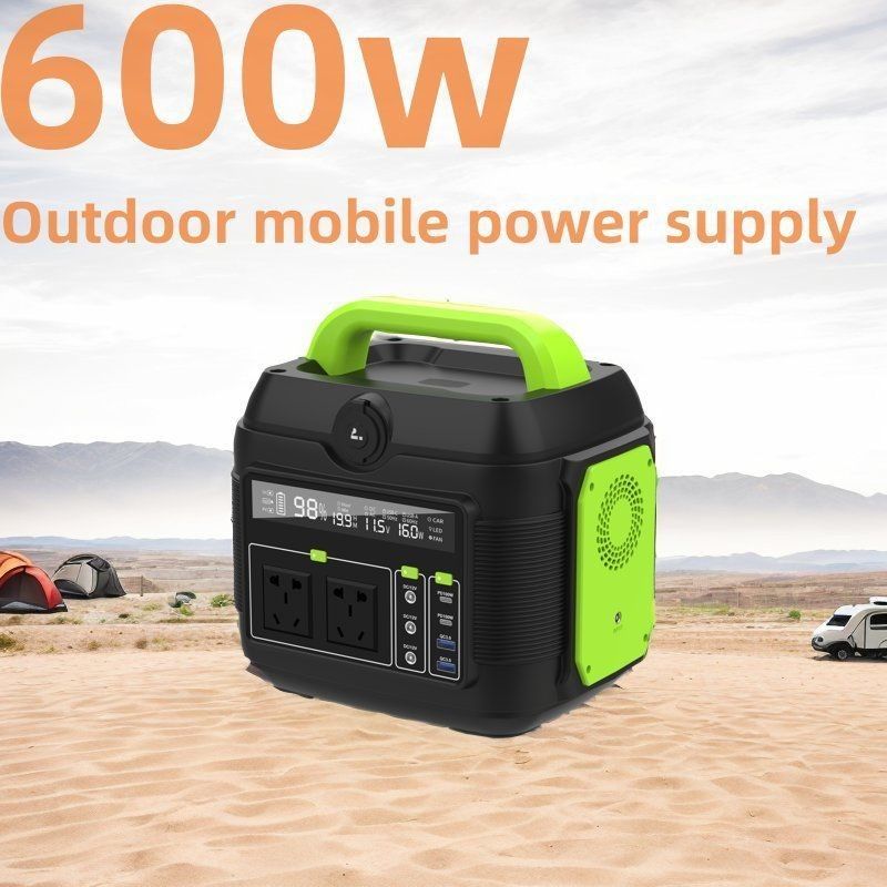 600W/160000mAh AC110V 220V Solar Power Plant Generator for Outdoor Camping Energy Storage
