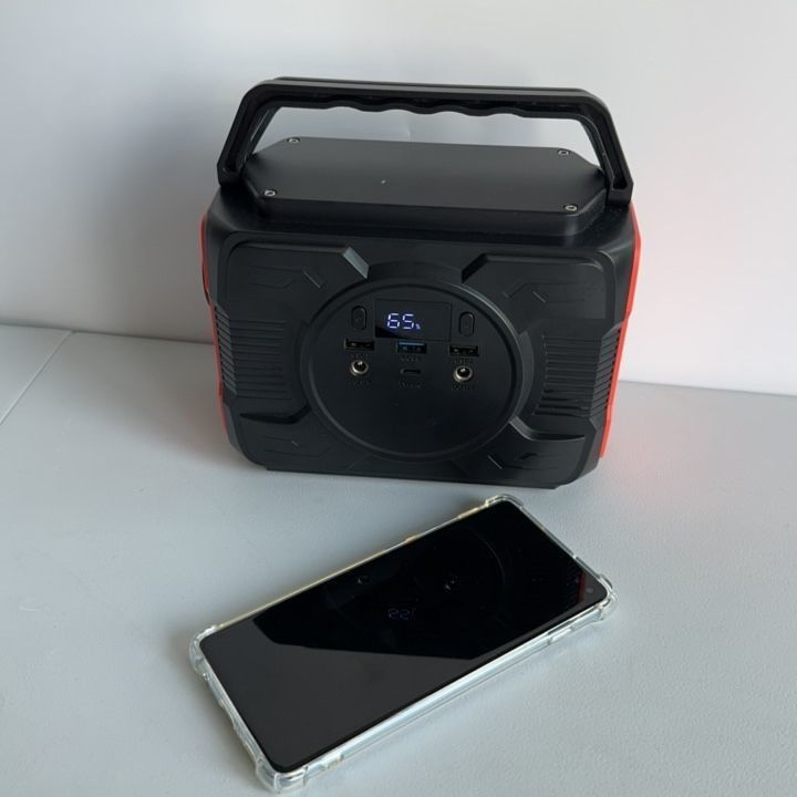 48000mAh Emergency Mini Portable Mobile Power Bank with and DC1 2 Output 12V-16.8V/6A
