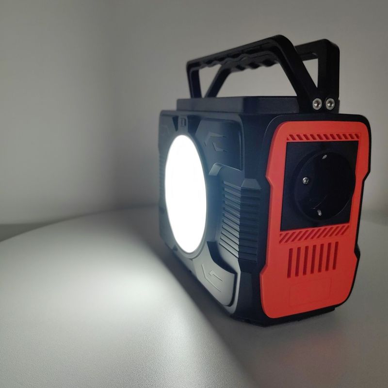Portable Solar Power Station 200W AC DC Output for Outdoor Activities and Emergencies