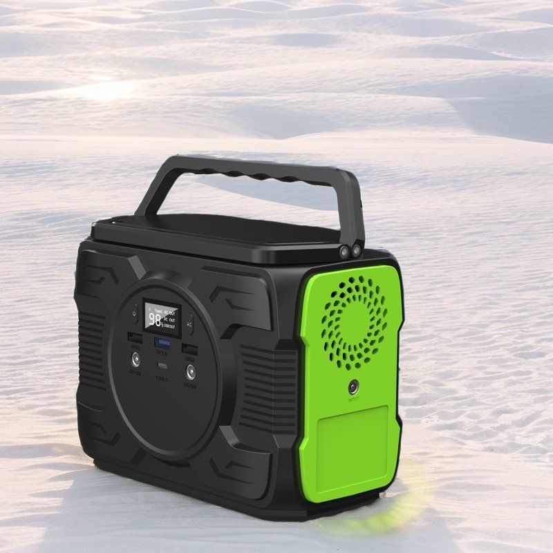 LED Light 4W Steady on 12V/200-300A Ec5 Output Solar Generator for Outdoor Activities