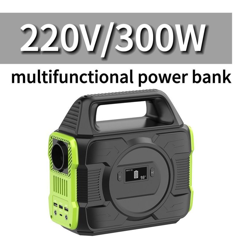 Recyclable 110V 220V 300W Portable Power Station Solar Generator Power Supply Power Bank