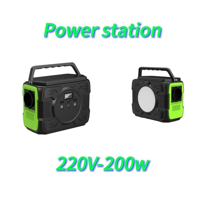 200W AC Socket Solar Generator Ideal for Household Appliances and Emergency Situations