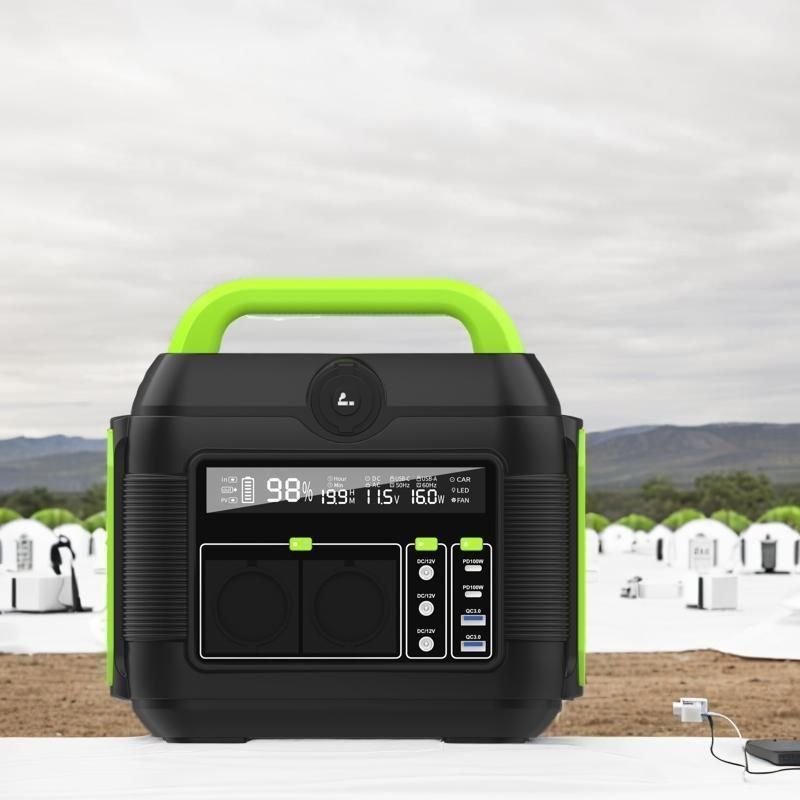 Reveal LCD Display 600W Solar Generator for Home Charging and All Compatible Brands
