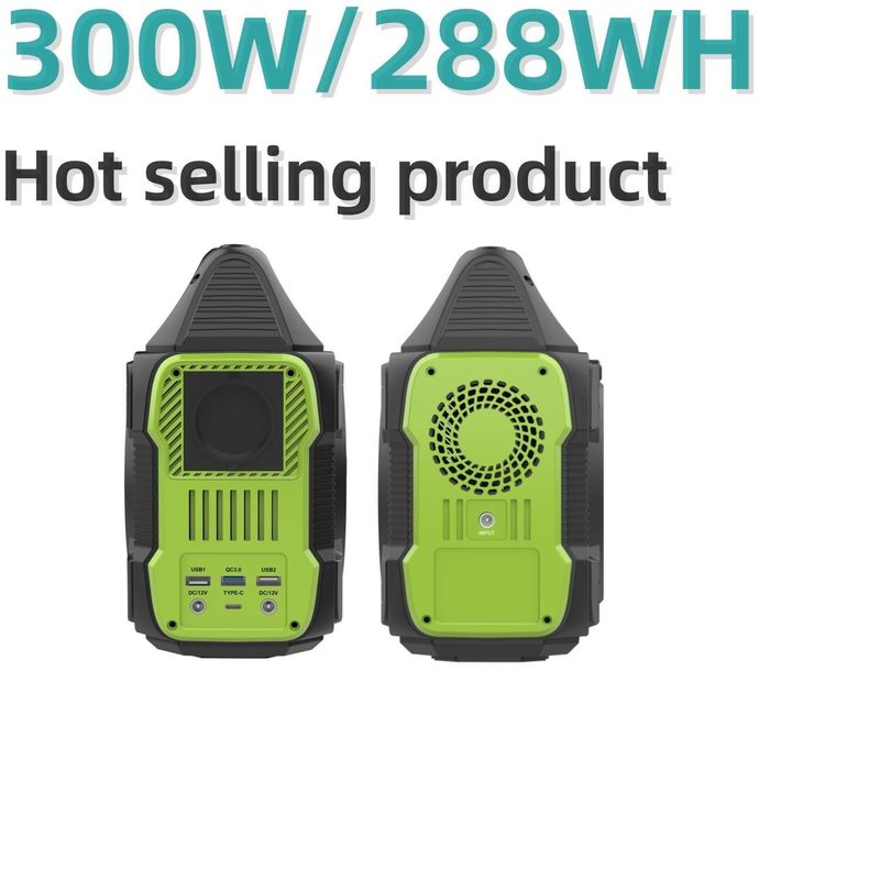 Outdoor Fast Charging 300W Portable Power Station Solar Generator with Lithium Battery S3