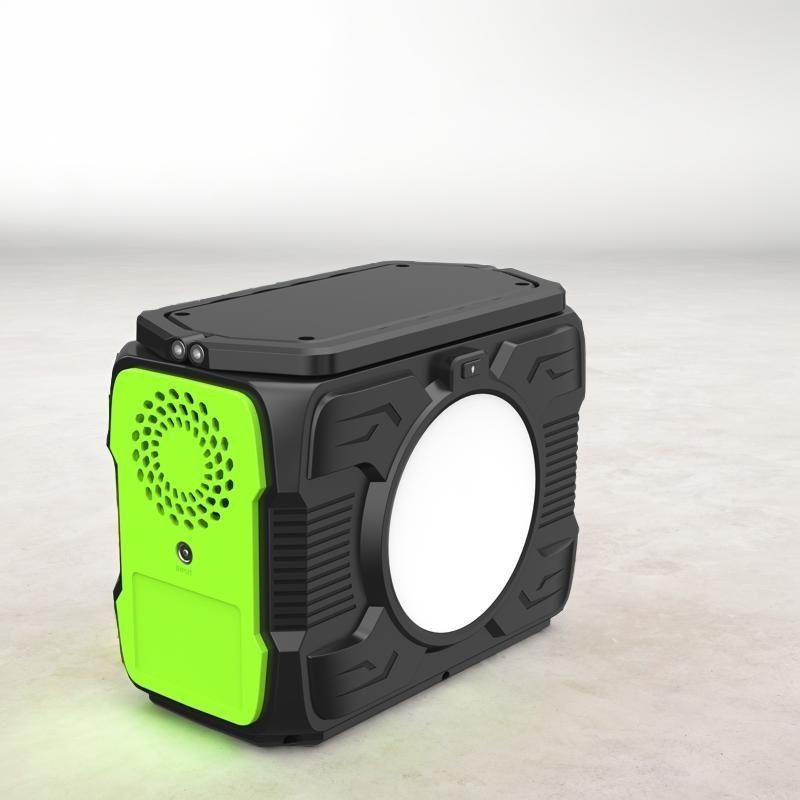 Portable Solar Generator Charger with 200W AC Output Power and Type C Input/Output 9V/3A