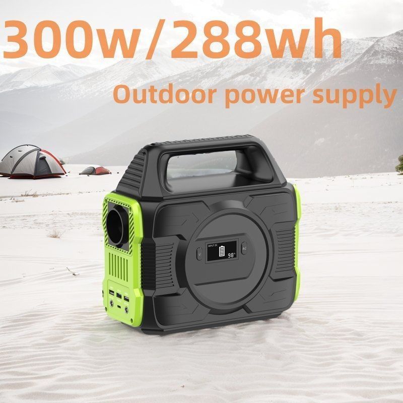 300W Solar Generator Lithium Battery UPS Energy Storage for Balcony Power Supply