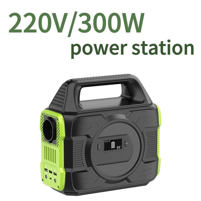 Customizable Colour 300W Portable Battery Power Bank for Solar 110V 220V Lithium