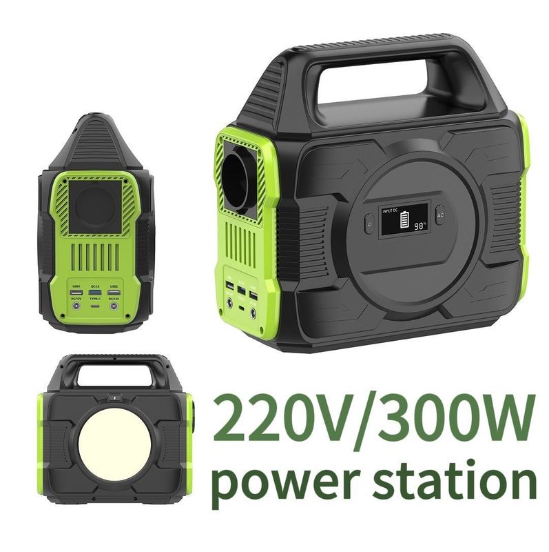 Un Generator 300W 200W 500W 600W Portable Power Station for Outdoor Camping RV Travel