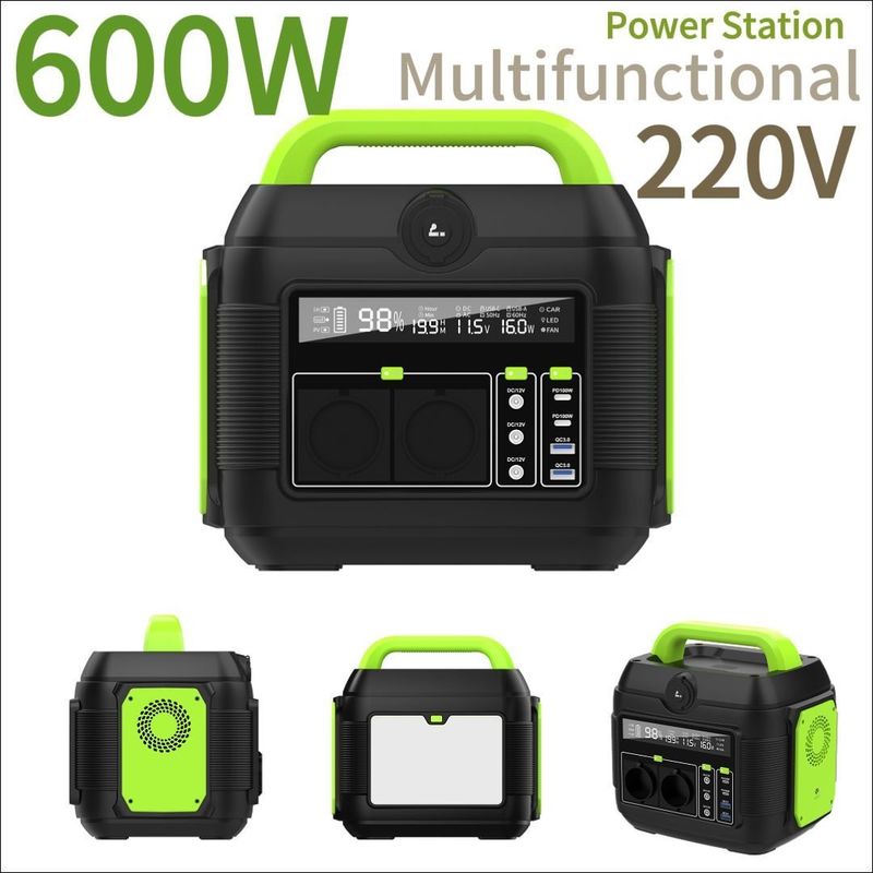 Customizable 300W 500W 600W 1200W 2200W Portable Power Station for Outdoor Activities