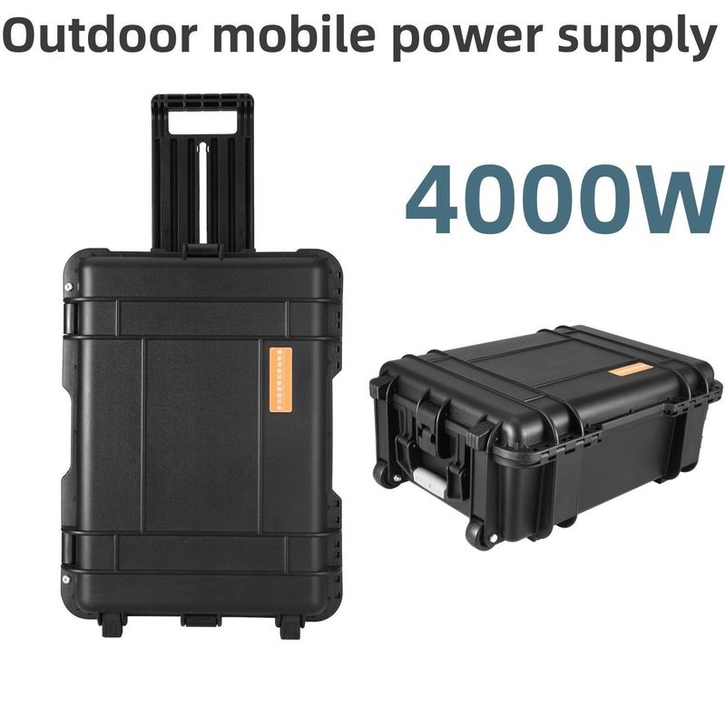 2024 Multi-Functional 3000W 5000W 6000W 7000W Portable Solar Generator with Versatile