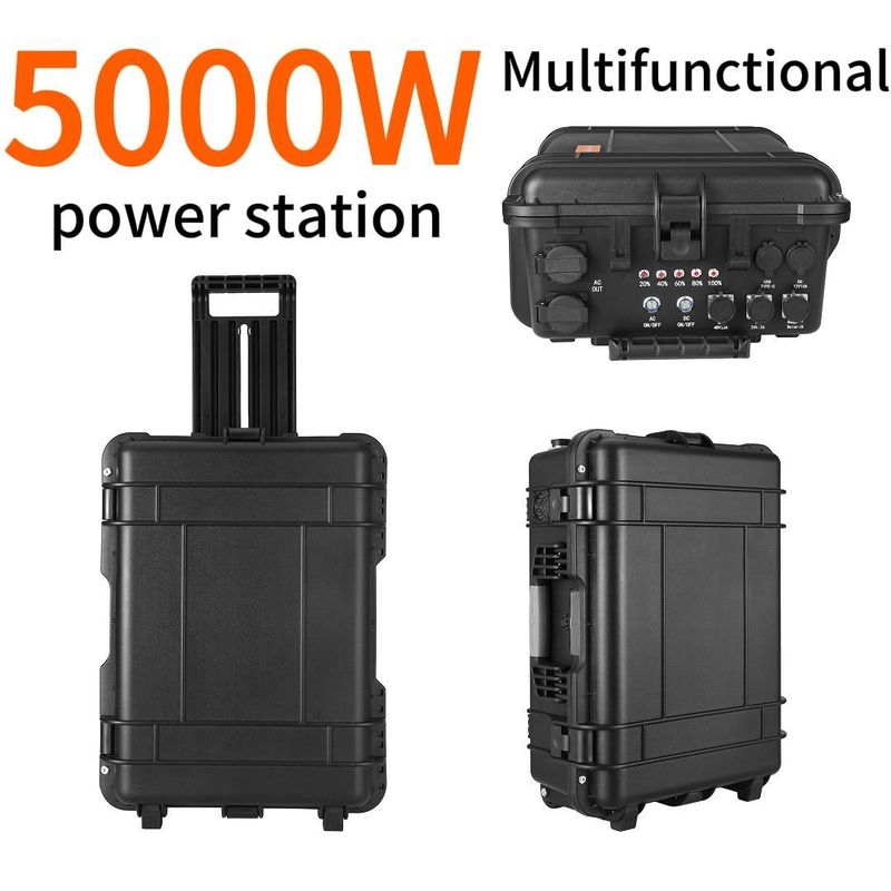 LT-50 Your Perfect Companion for Outdoor Adventures 5000W Portable Solar Power Station